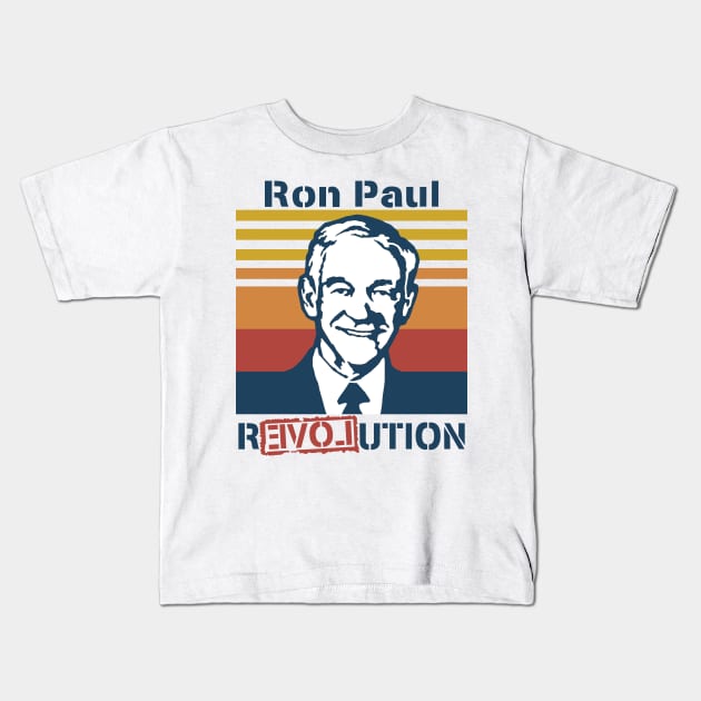 Ron Paul Revolution Kids T-Shirt by The Libertarian Frontier 